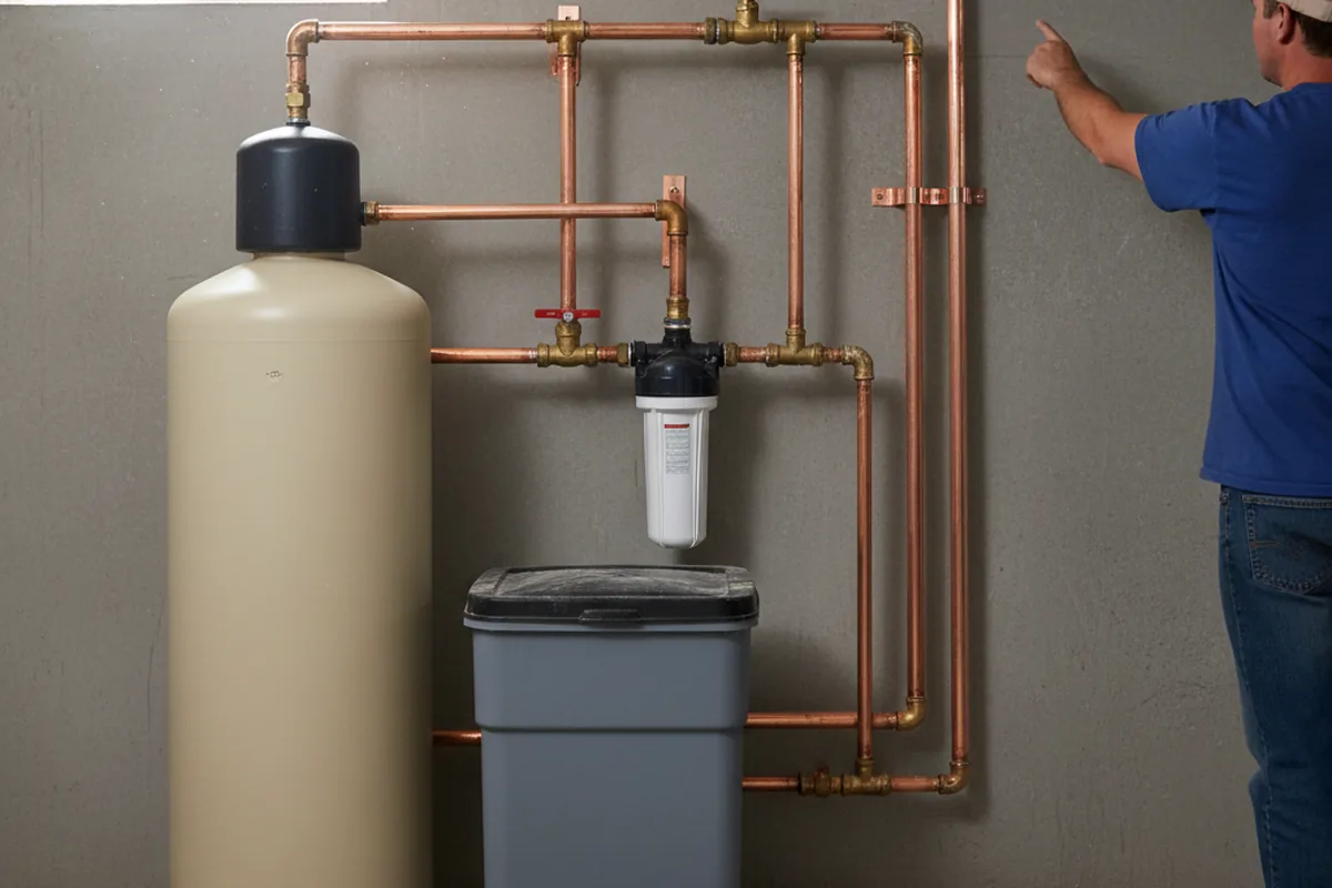 Whole-house water treatment system installed in Francisco